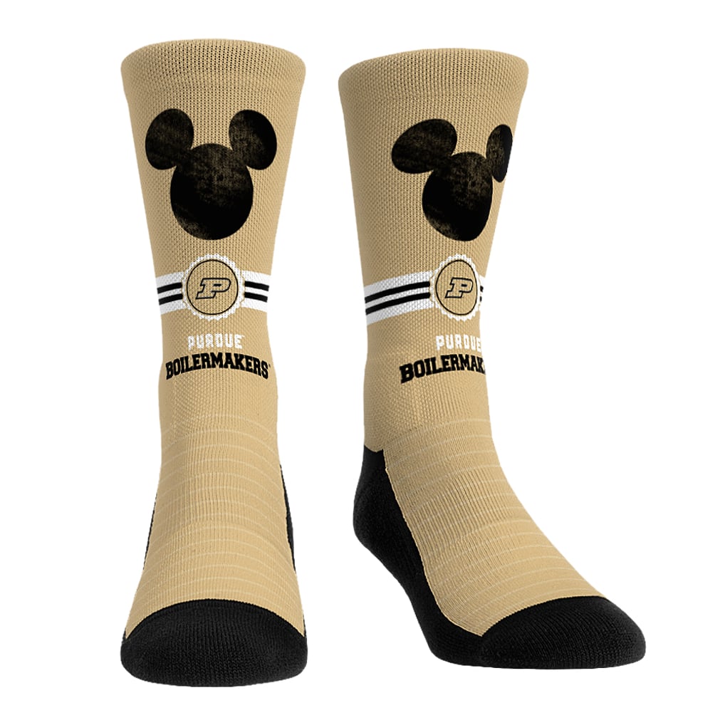  Purdue Boilermakers Rock Em Unisex Disney Three-Pack Crew Socks - 