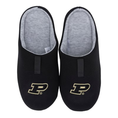 Purdue Boilermakers ZooZatz Unisex Ribbed Slide Slippers