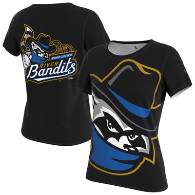 Quad Cities River Bandits ProSphere Women's T-Shirt - Black