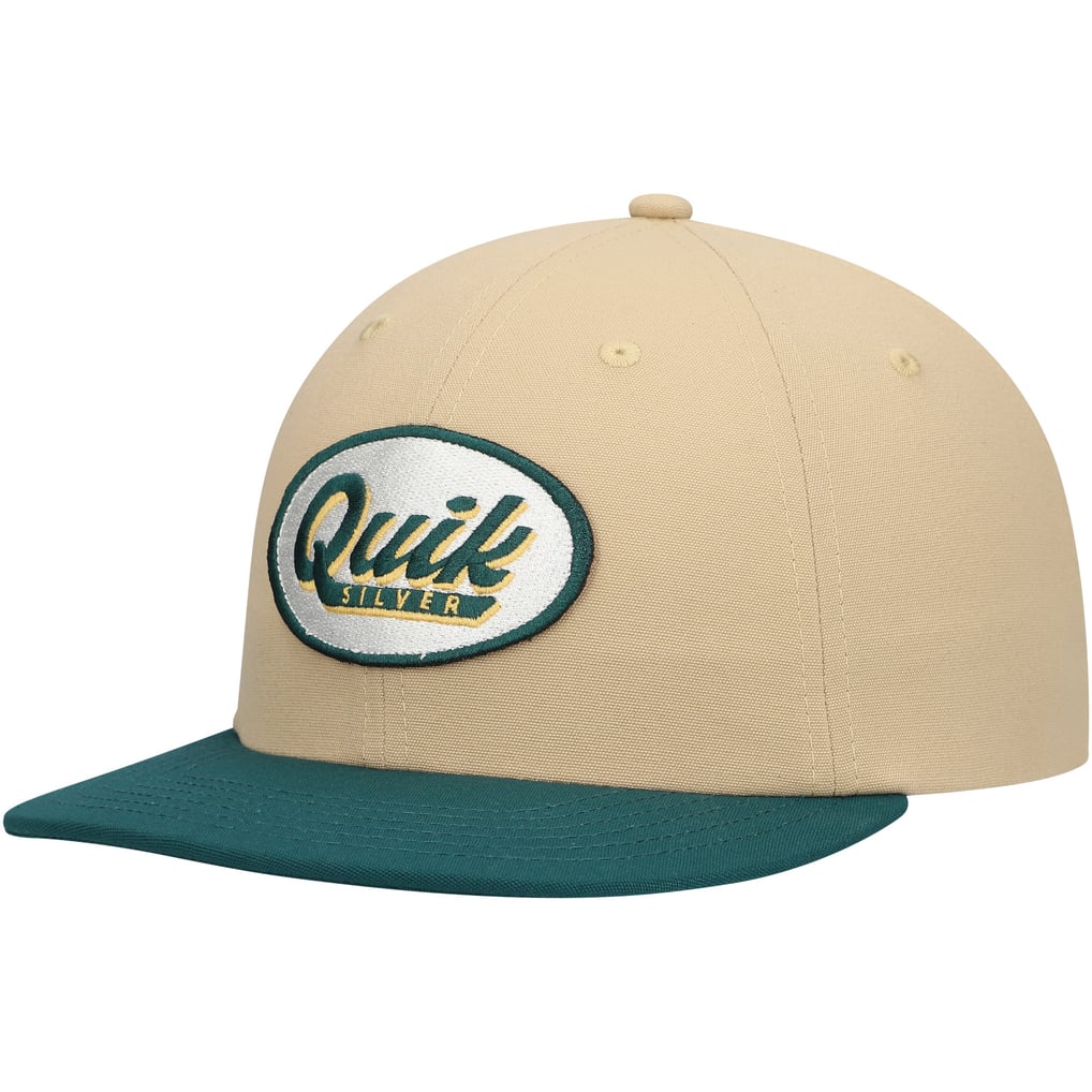 Quiksilver Field Posture Adjustable Hat - Tan/Green