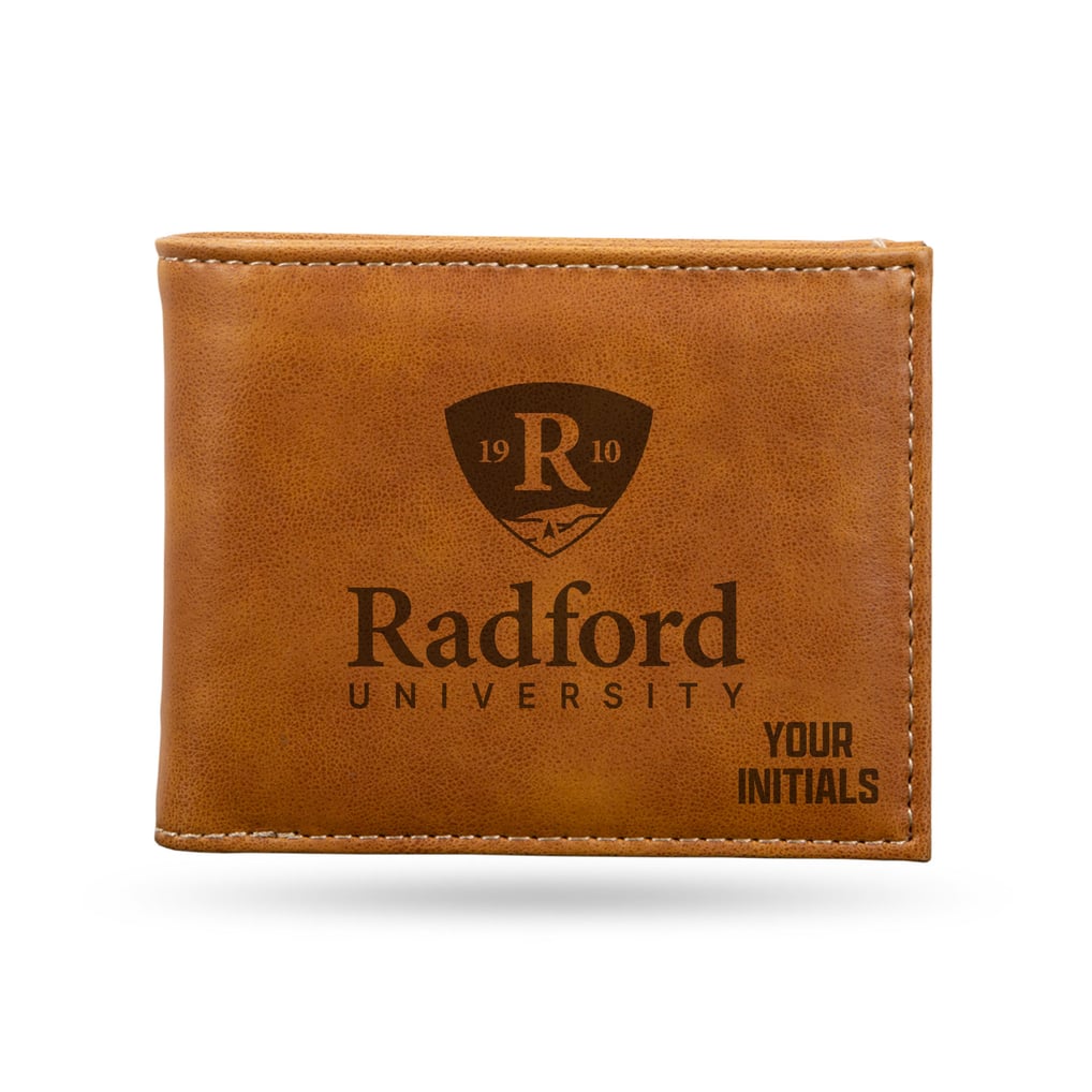 Radford Highlanders Personalized Billfold Wallet - Brown