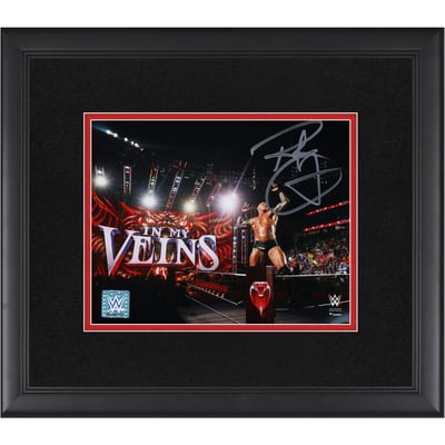 Randy Orton WWE Autographed Fanatics Authentic Framed 8" x 10" Corner Pose Photograph