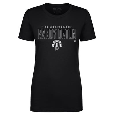Randy Orton 500 Level Women's WWE Elite T-Shirt - Black