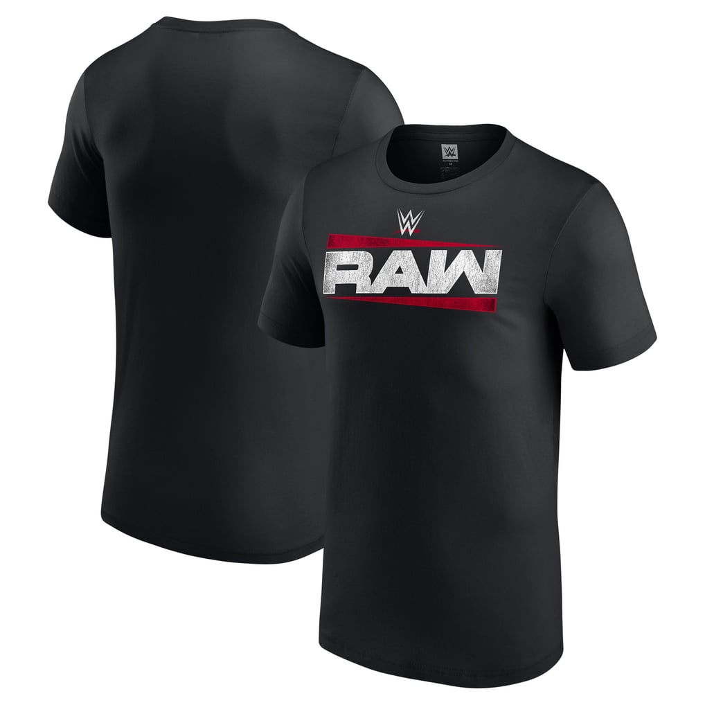 RAW Distressed Logo T-Shirt - Black