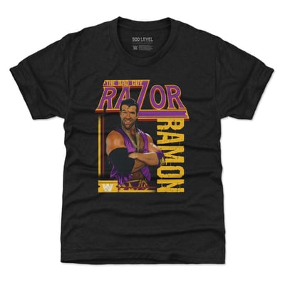 Razor Ramon 500 Level Youth The Bad Guy T-Shirt - Black