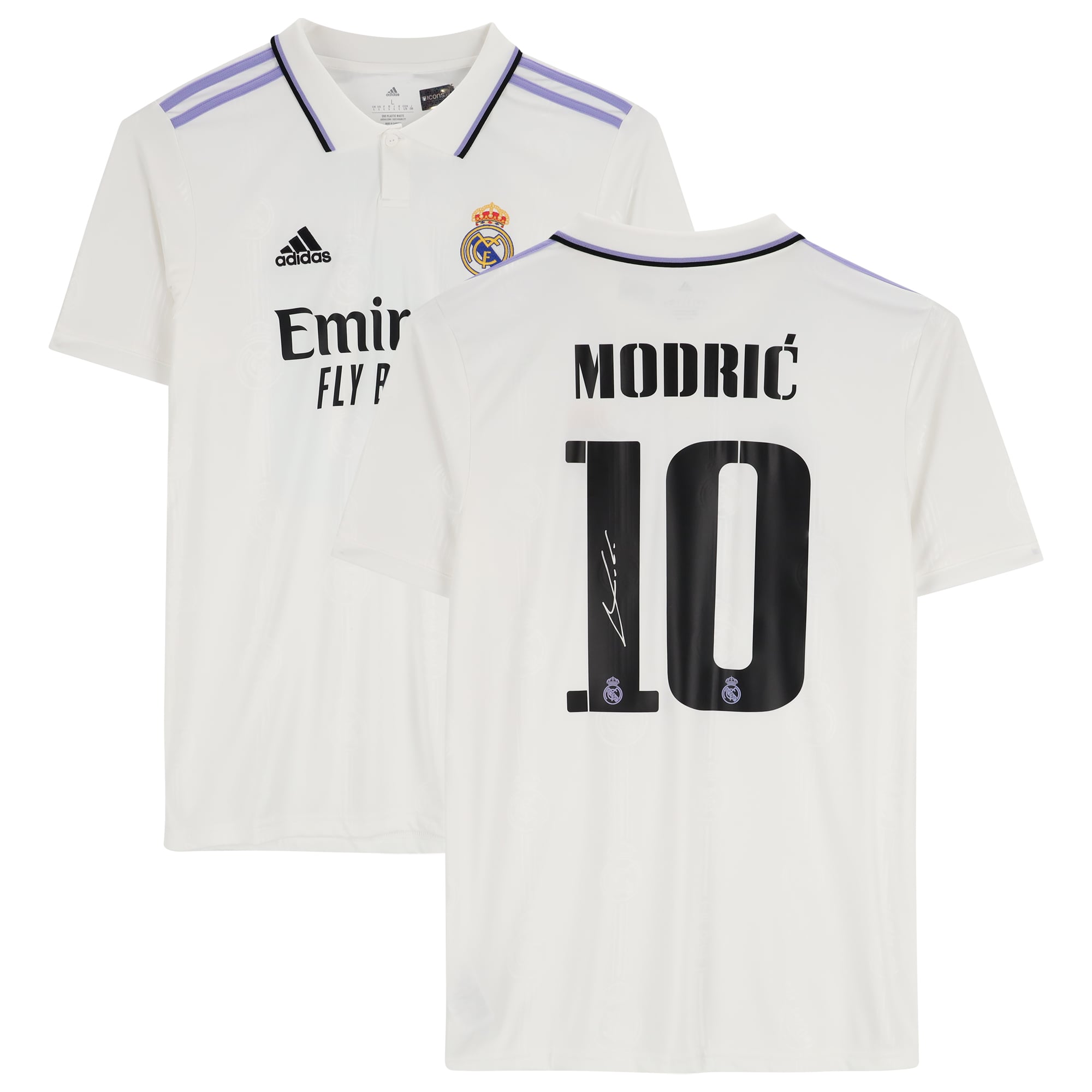 Luka Modric Real Madrid Autographed Icons Shop Limited 2022-23