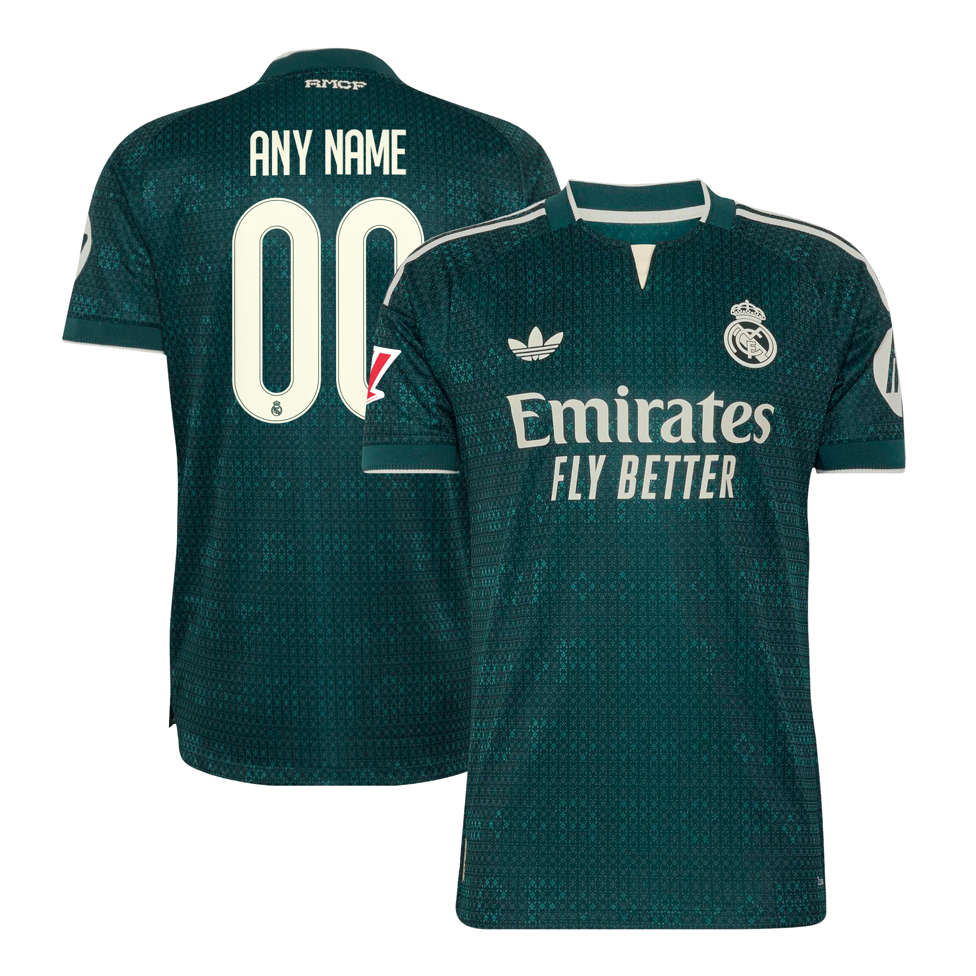 Real Madrid 2026/27 Away On Field Style Custom Jersey Green
