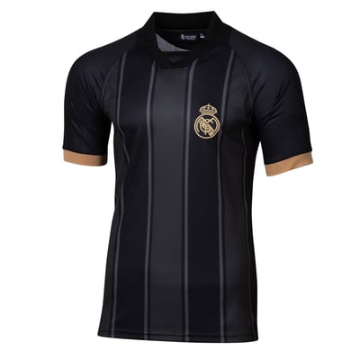 Real Madrid Sport Design Sweden Sublimated Fade Polo - Black