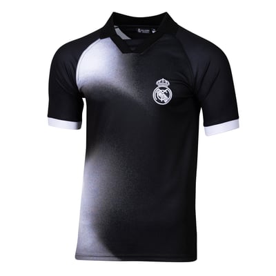 Real Madrid Sport Design Sweden Sublimated Rally Polo - Black