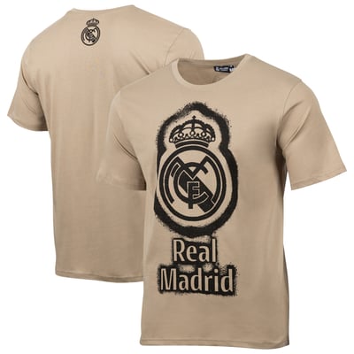  Real Madrid Sport Design Sweden Blur Relaxed T-Shirt - Khaki