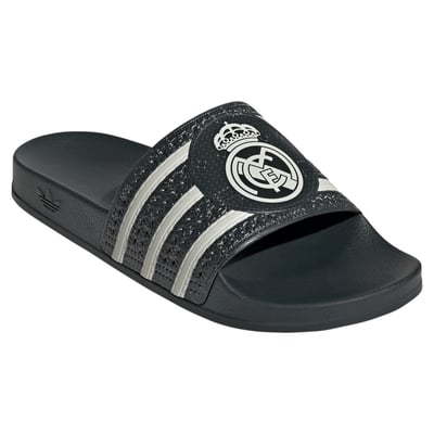 Real Madrid adidas Unisex 2026/27 Away Trefoil Slide Sandals - Black