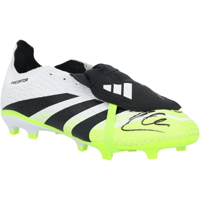 Xabi Alonso Real Madrid Autographed Fanatics Authentic adidas White/Green Soccer Cleat 