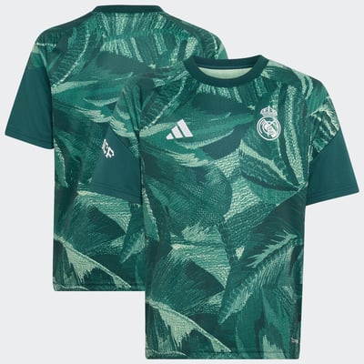 Real Madrid x FARM Rio adidas Youth Pre-Match Top - Green