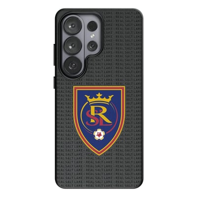  Real Salt Lake Keyscaper Text Backdrop Magnetic Bump Case - Black