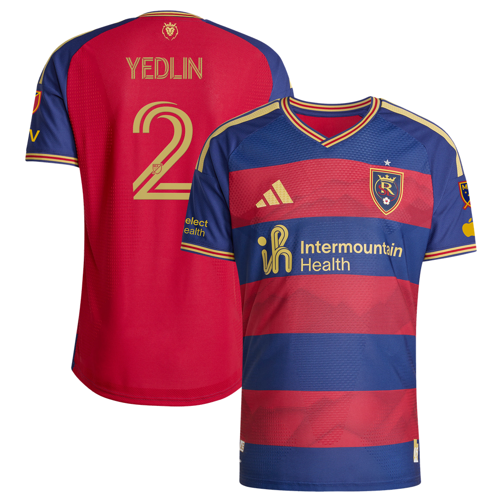 DeAndre Yedlin Real Salt Lake adidas 2026 The Switchback On-Field Authentic Patch Jersey - Red