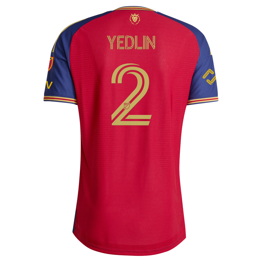 DeAndre Yedlin Real Salt Lake adidas 2026 The Switchback On-Field Authentic Patch Jersey - Red