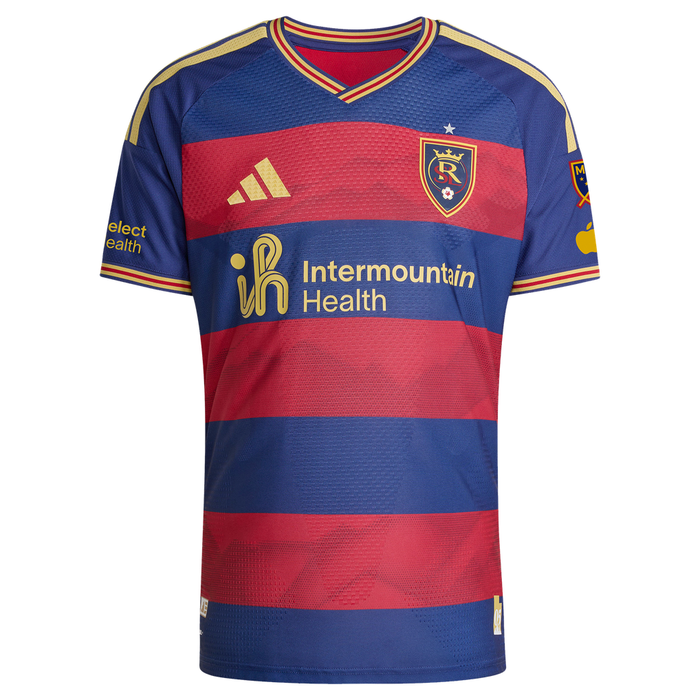 Emeka Eneli Real Salt Lake adidas 2026 The Switchback On-Field Authentic Patch Jersey - Red