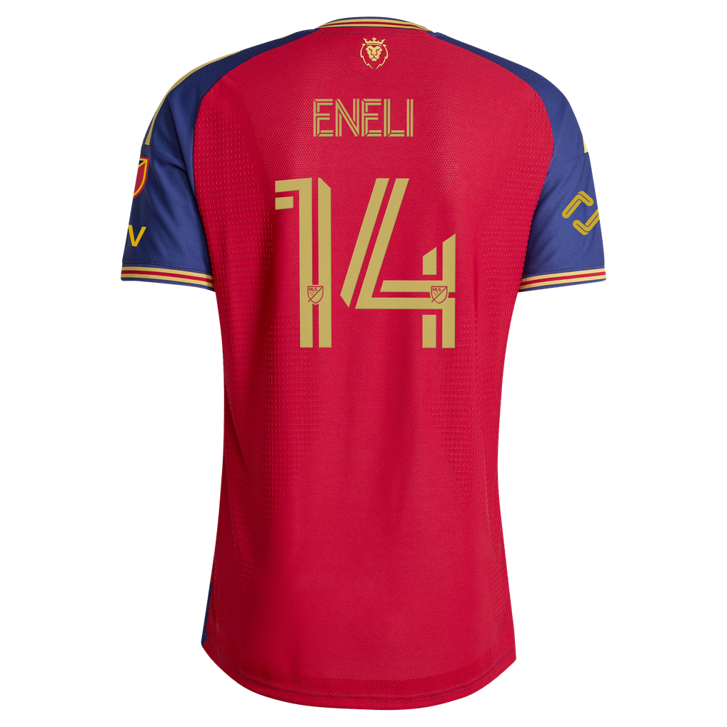 Emeka Eneli Real Salt Lake adidas 2026 The Switchback On-Field Authentic Patch Jersey - Red