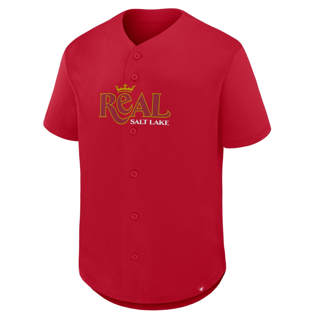 Real Salt Lake Fanatics Maximum Intensity Button-Up Jersey  - Red