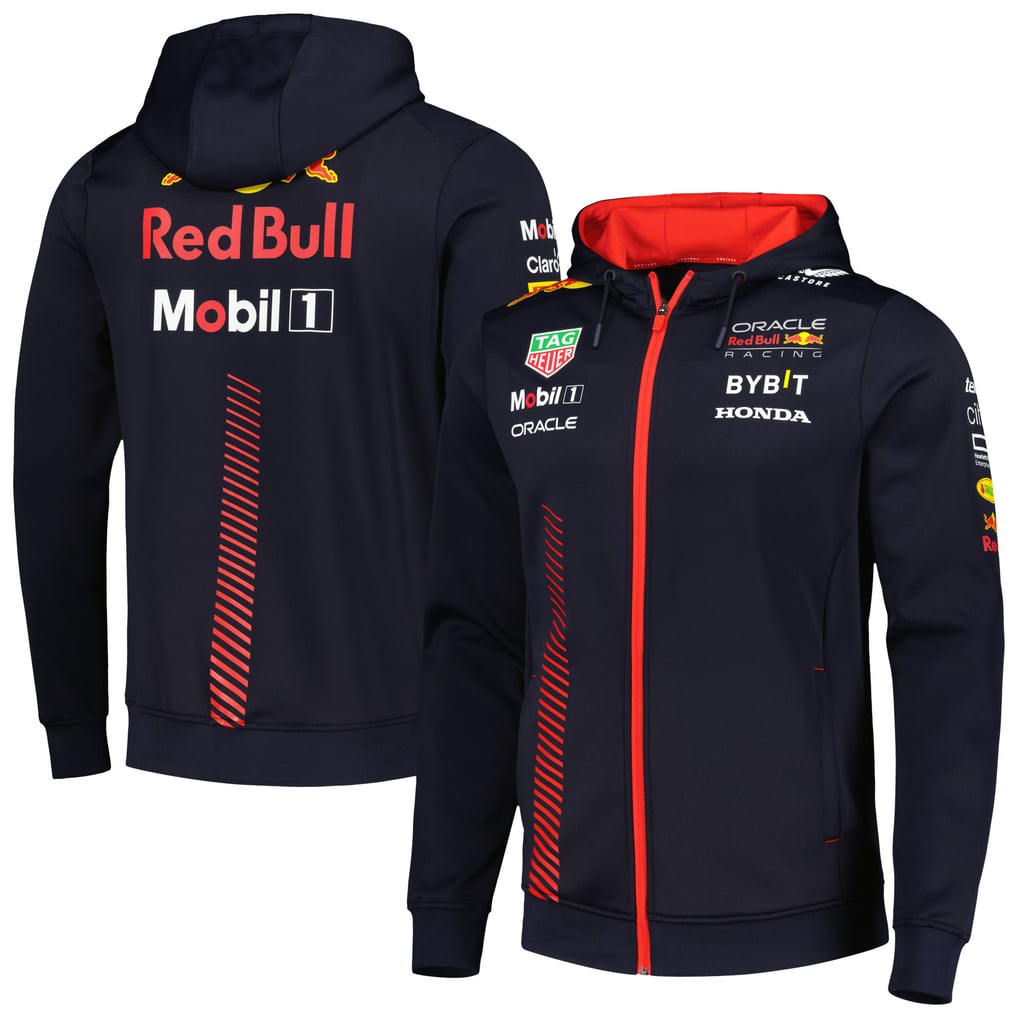 Red Bull Racing Castore 2023 Full-Zip Hoodie - Navy