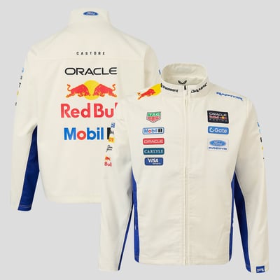 Red Bull Racing 2026 United States Grand Prix Full-Zip Motor Jacket - Cream