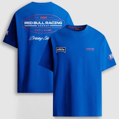 Red Bull Racing Pepe Jeans Speed T-Shirt - Blue