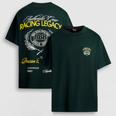Red Bull Racing Pepe Jeans Icon T-Shirt - Forest Green
