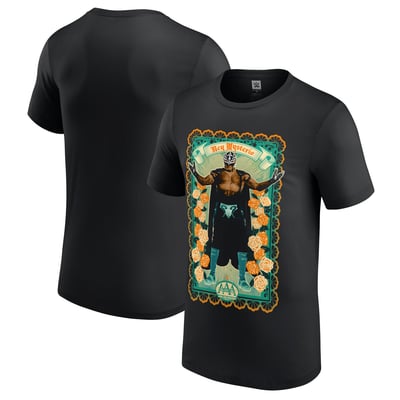 Rey Mysterio AAA Retablo T-Shirt - Black