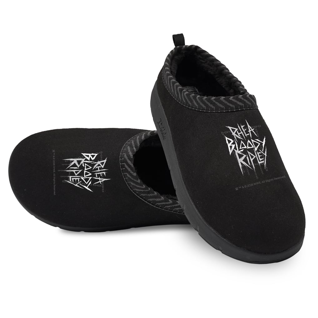 Rhea Ripley ISlide Unisex Wordmark Mission Slippers - Black