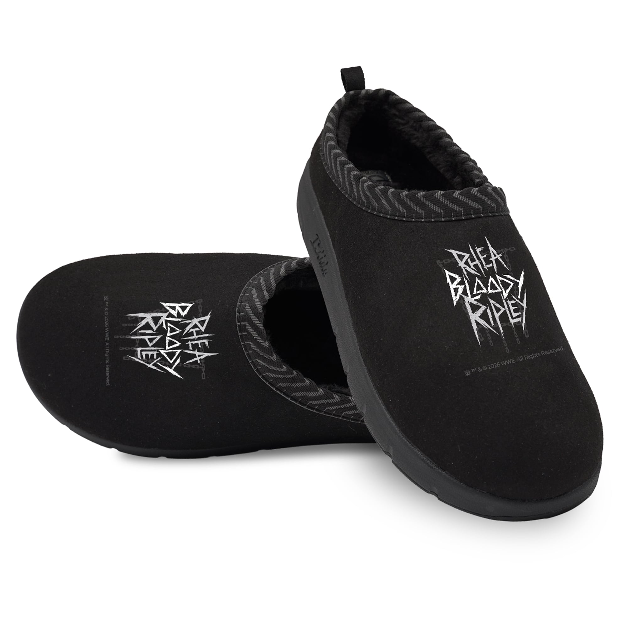 Rhea Ripley ISlide Unisex Wordmark Mission Slippers - Black