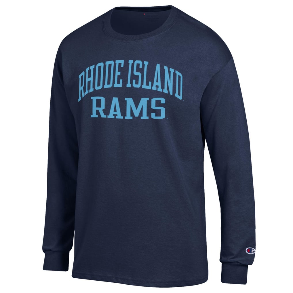 Rhode Island Rams Champion Jersey Long Sleeve T-Shirt - Navy