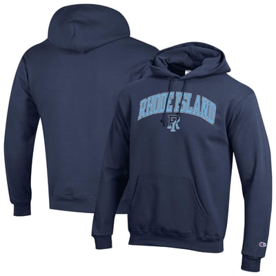 Rhode Island Rams Champion Powerblend Hoodie - Navy