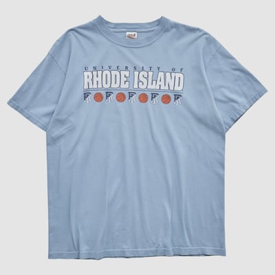 Rhode Island Rams Anvil 2000s T-shirt - Light Blue - M by Fanatics Real Vintage