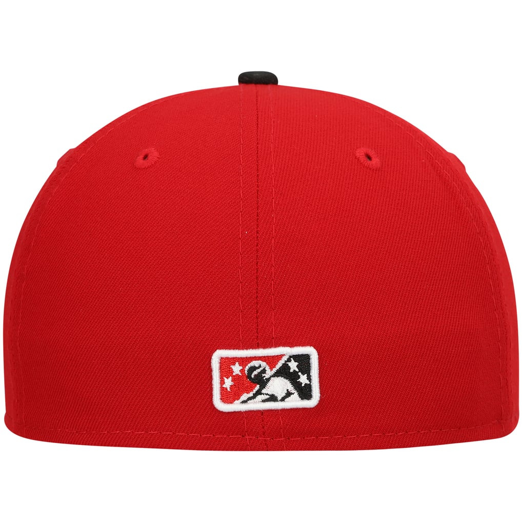 Richmond Flying Squirrels New Era Authentic Collection Team Alternate 59FIFTY Fitted Hat - Red