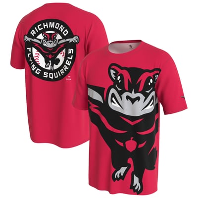 Richmond Flying Squirrels ProSphere T-Shirt - Red