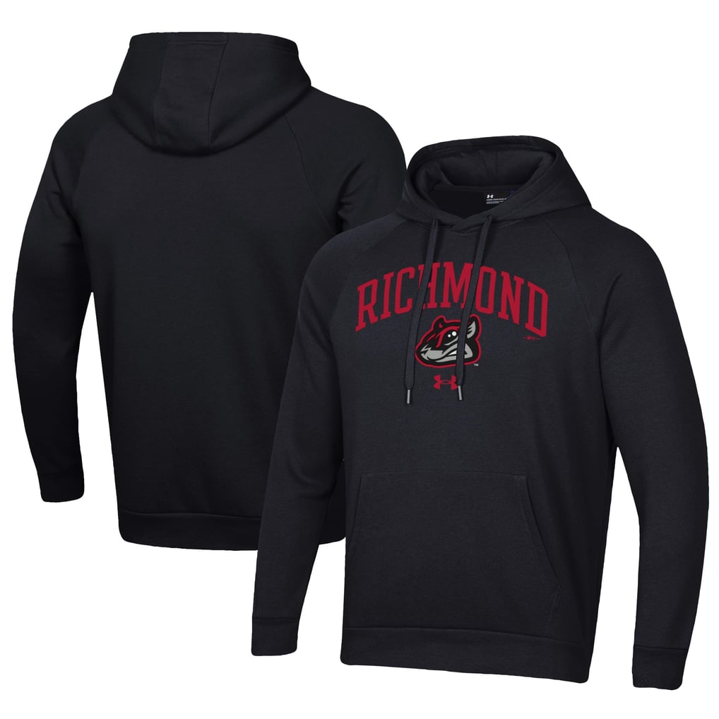 Richmond Flying Squirrels Under Armour All Day Fleece Pullover Hoodie - Black