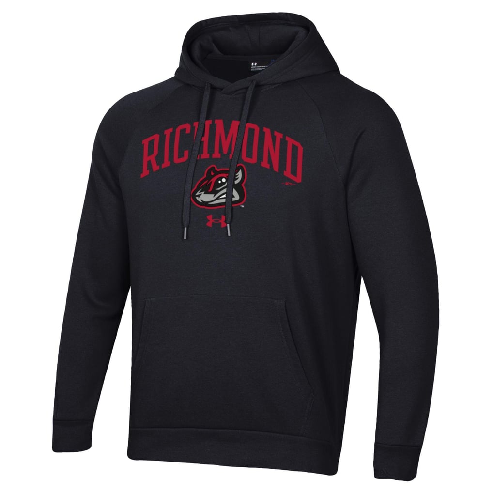 Richmond Flying Squirrels Under Armour All Day Fleece Pullover Hoodie - Black