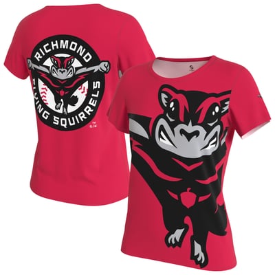 Richmond Flying Squirrels ProSphere Women's T-Shirt - Red