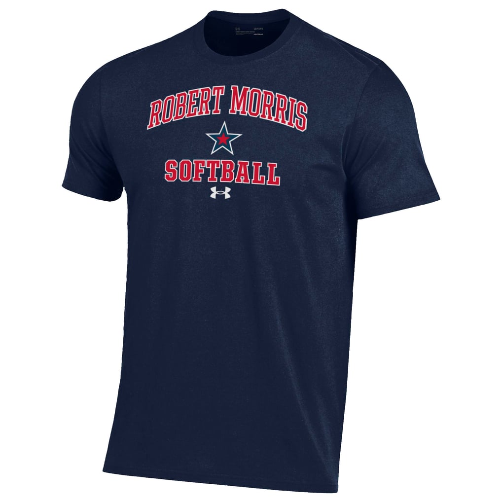 Robert Morris Colonials Under Armour Arch Softball Performance T-Shirt - Navy