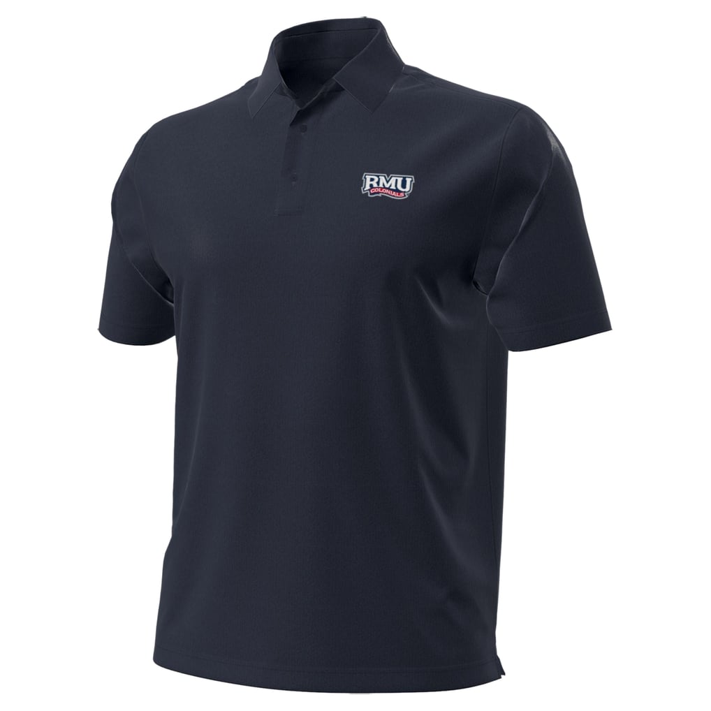 Robert Morris Colonials Under Armour  Aura Solid Polo - Navy