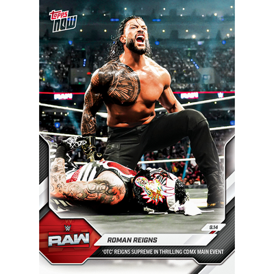 Roman Reigns - 2026 WWE Topps NOW® - Card 101