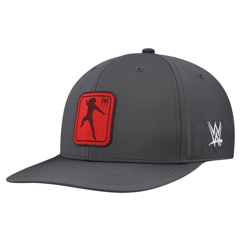Roman Reigns WWE Silhouette Microsuede Patch Back 9 Snapback Hat - Dark Grey