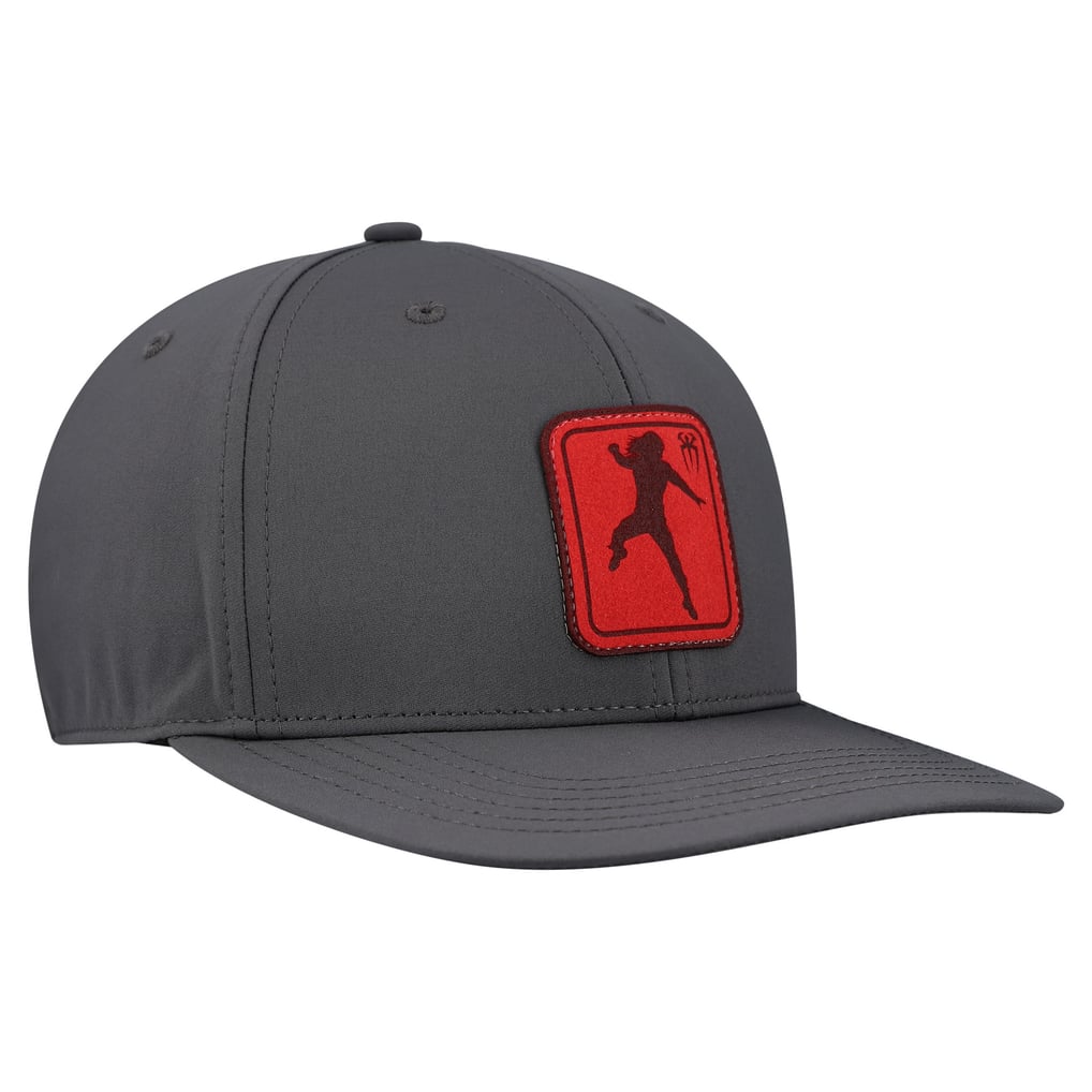 Roman Reigns WWE Silhouette Microsuede Patch Back 9 Snapback Hat - Dark Grey