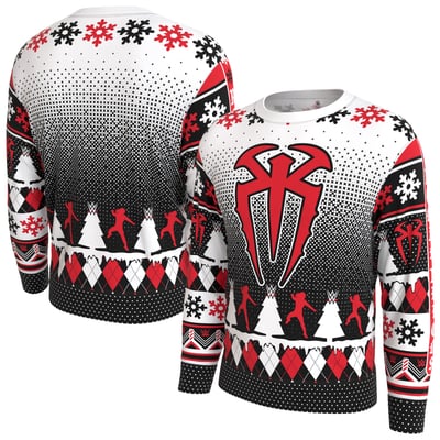  Roman Reigns ProSphere Holiday Sweatshirt - White