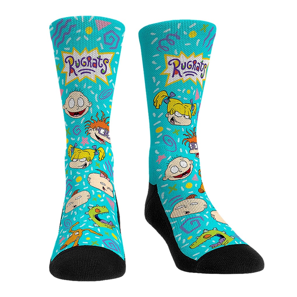Rugrats Rock Em Socks Unisex Play Date Crew Socks
