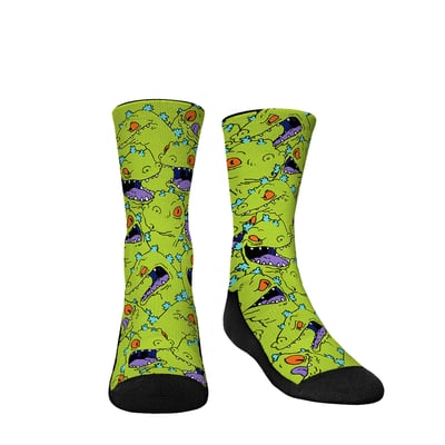  Rugrats Rock Em Youth Reptar Attack! Crew Socks