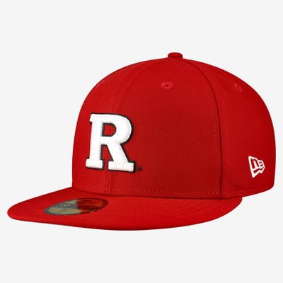 Rutgers Scarlet Knights New Era Core 59FIFTY Fitted Hat - Scarlet