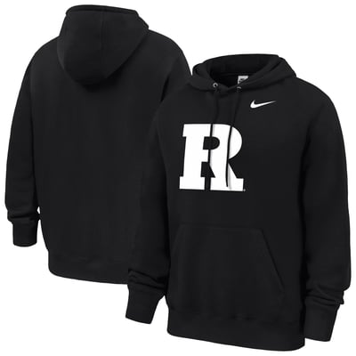 Rutgers Scarlet Knights Nike Club Fleece Hoodie - Black
