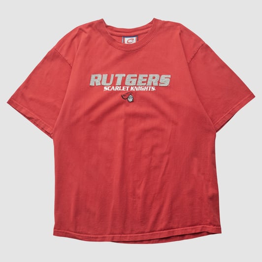 Rutgers Scarlet Knights CADRE 2000s T-shirt - Red - S by Fanatics Real Vintage