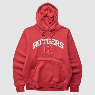 Rutgers Scarlet Knights Jansport 2010s Hooded Pullover Sweatshirt - Red - XXS by Fanatics Real Vintage